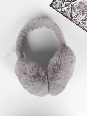 Solid Color Plush Earmuff